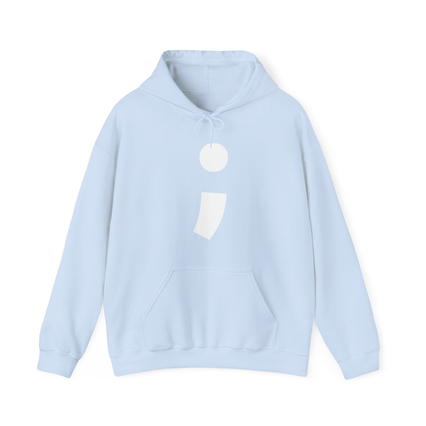 Semi-Colon ; Heavy Blend™ Hooded Sweatshirt