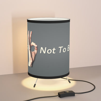 It's OK Not To Be OK Hands Tripod Lamp with High-Res Printed Shade, US\CA plug