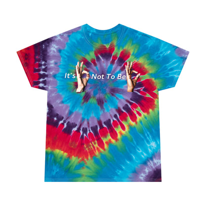 It's OK Not To Be OK Hands Tie-Dye Tee, Spiral