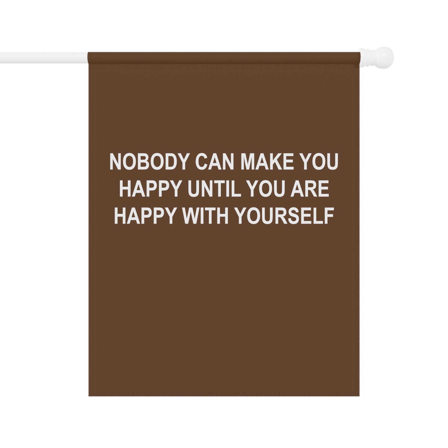 Happy with Yourself Garden & House Banner