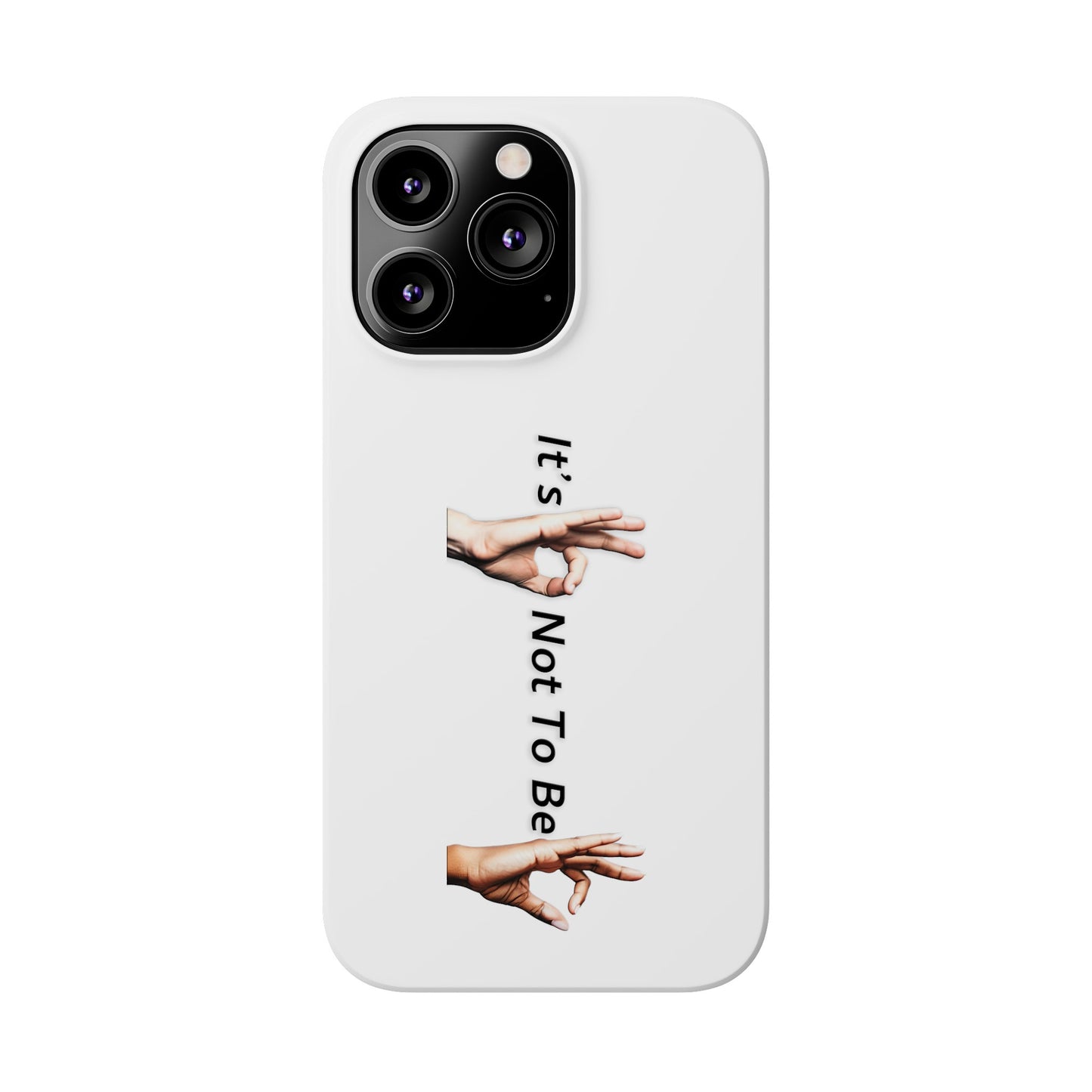 It's OK Not To Be OK Hands Slim Phone Cases