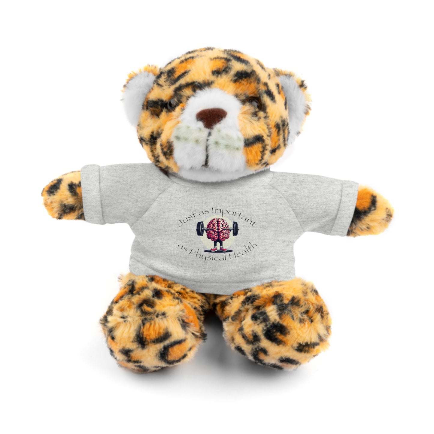 Mental Health Muscle Stuffed Animals with Tee