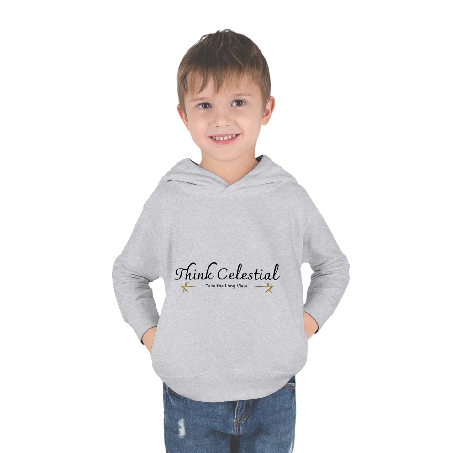 Think Celestial Toddler Pullover Fleece Hoodie