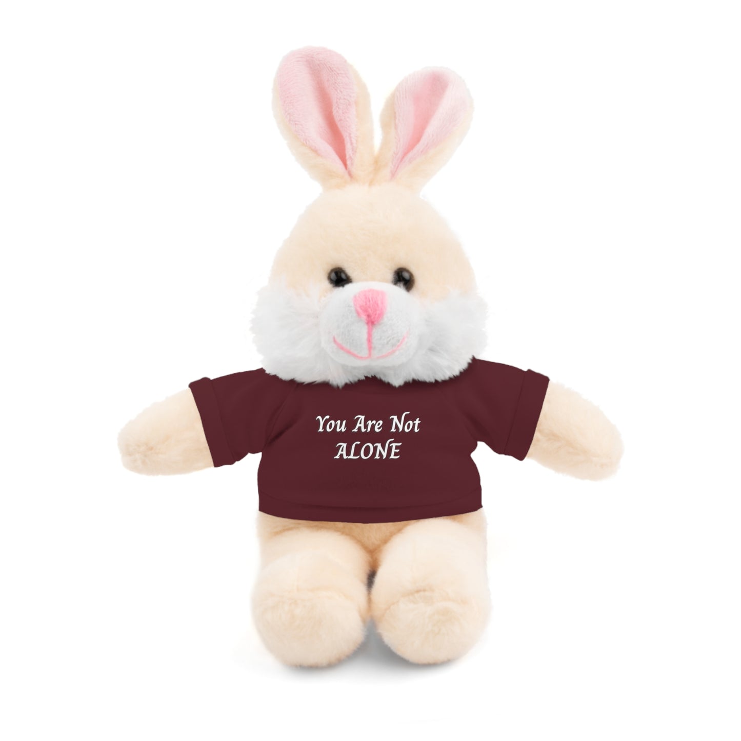 You Are Not Alone Stuffed Animals with Tee