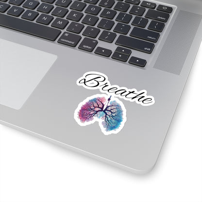 Breathe Kiss-Cut Stickers