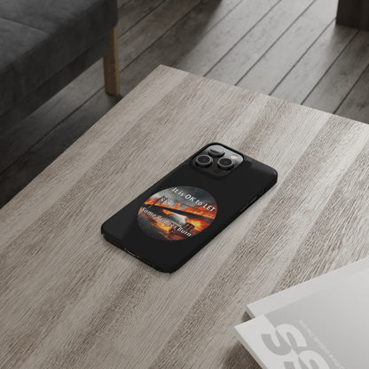 It is OK to let some Bridges Burn Slim Phone Cases