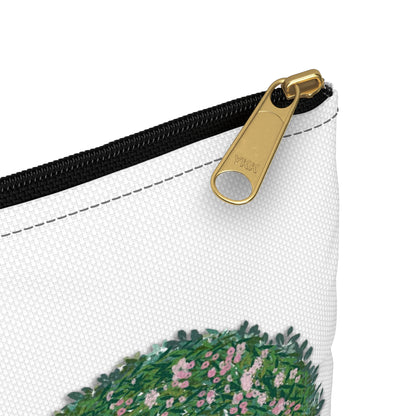 Flowers Semi-Colon Accessory Pouch