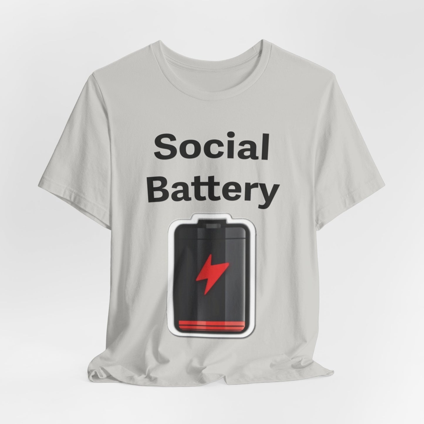 Social Battery Low T-Shirt