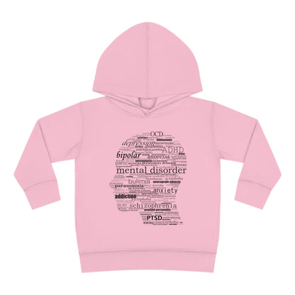 Mental Disorder Silhouette Pullover Fleece Hoodie