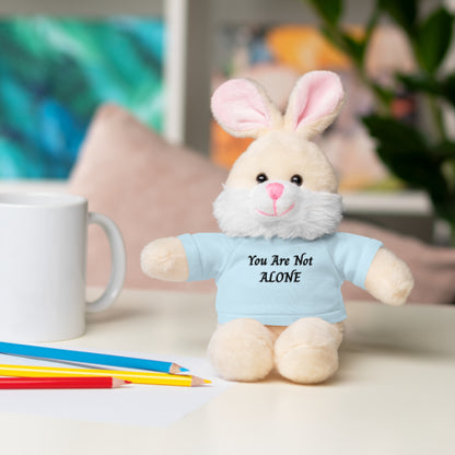 You Are Not Alone Stuffed Animals with Tee