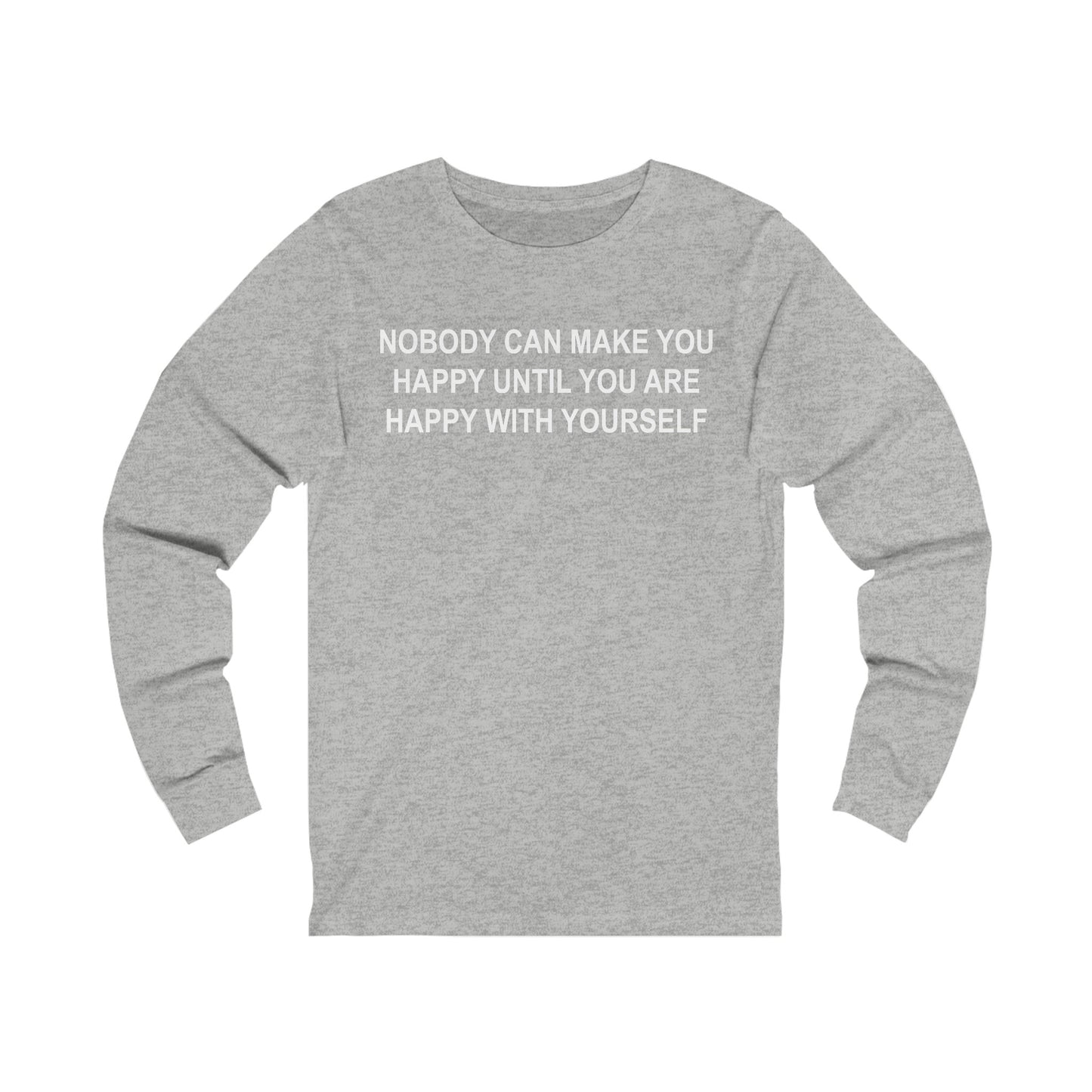 Happy with Yourself Jersey Long Sleeve Tee