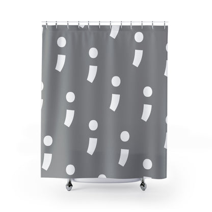 Semi-Colon ; Shower Curtains