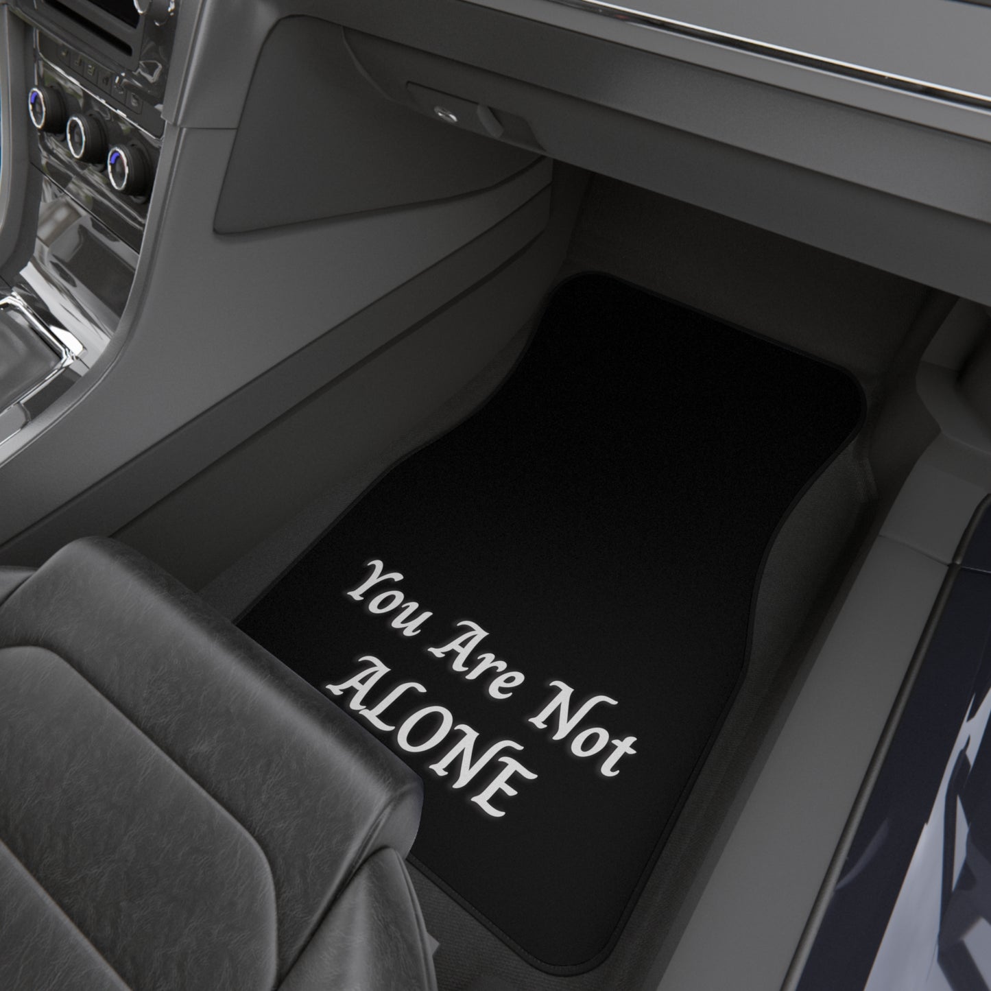 You Are Not Alone Car Mats (2x Front)