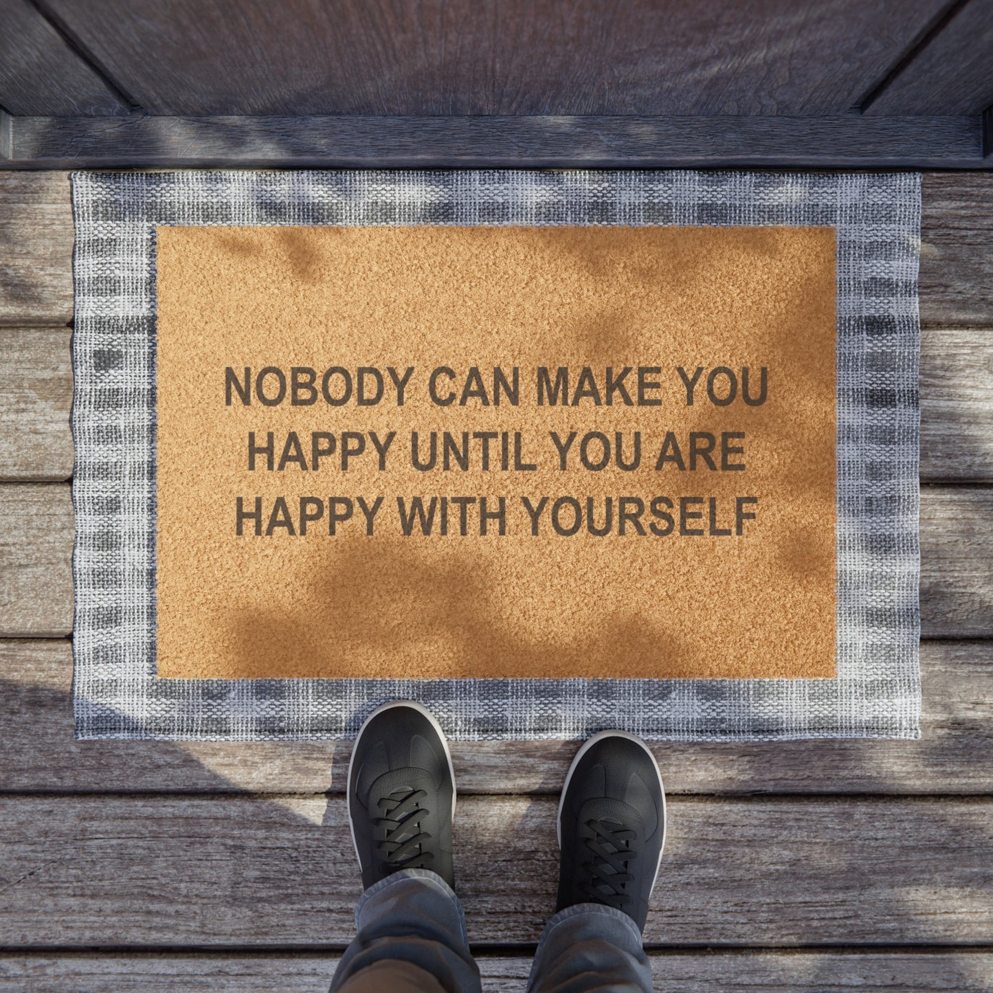 Happy with Yourself Doormat