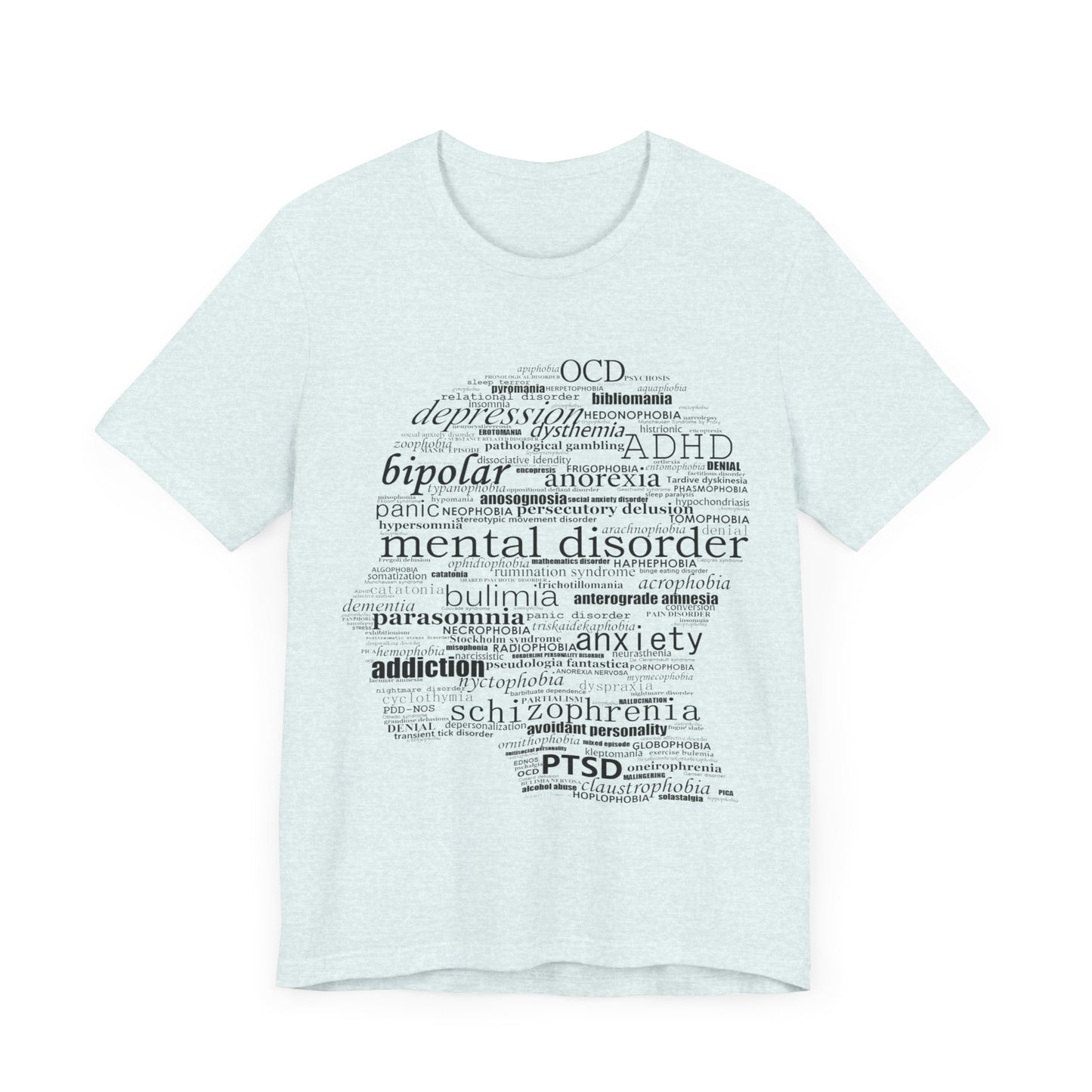 Mental Disorder Silhouette T-Shirt