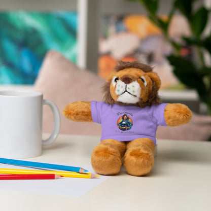 Positivity is a Superpower Female Superhero Stuffed Animals with Tee