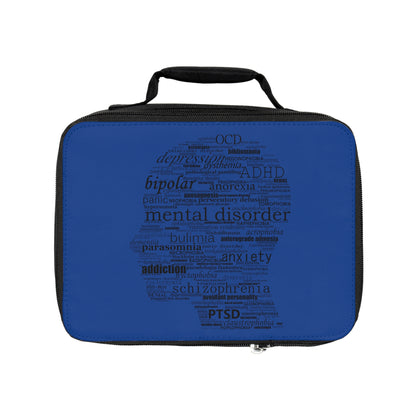 Mental Disorder Silhouette Lunch Bag