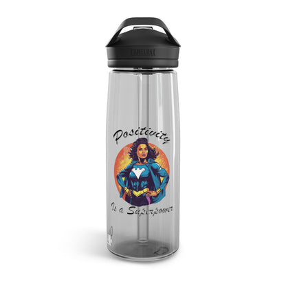 Positivity is a Superpower Female Superhero CamelBak Eddy®  25oz Water Bottle