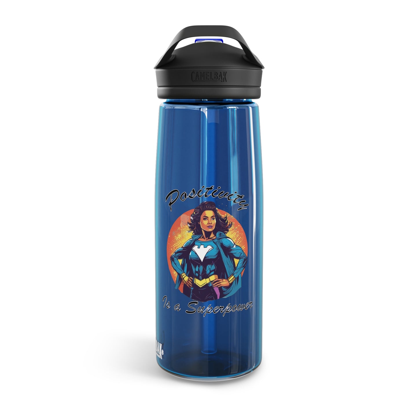 Positivity is a Superpower Female Superhero CamelBak Eddy®  25oz Water Bottle