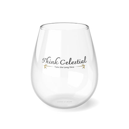 Think Celestial 12oz Stemless Wine Glass