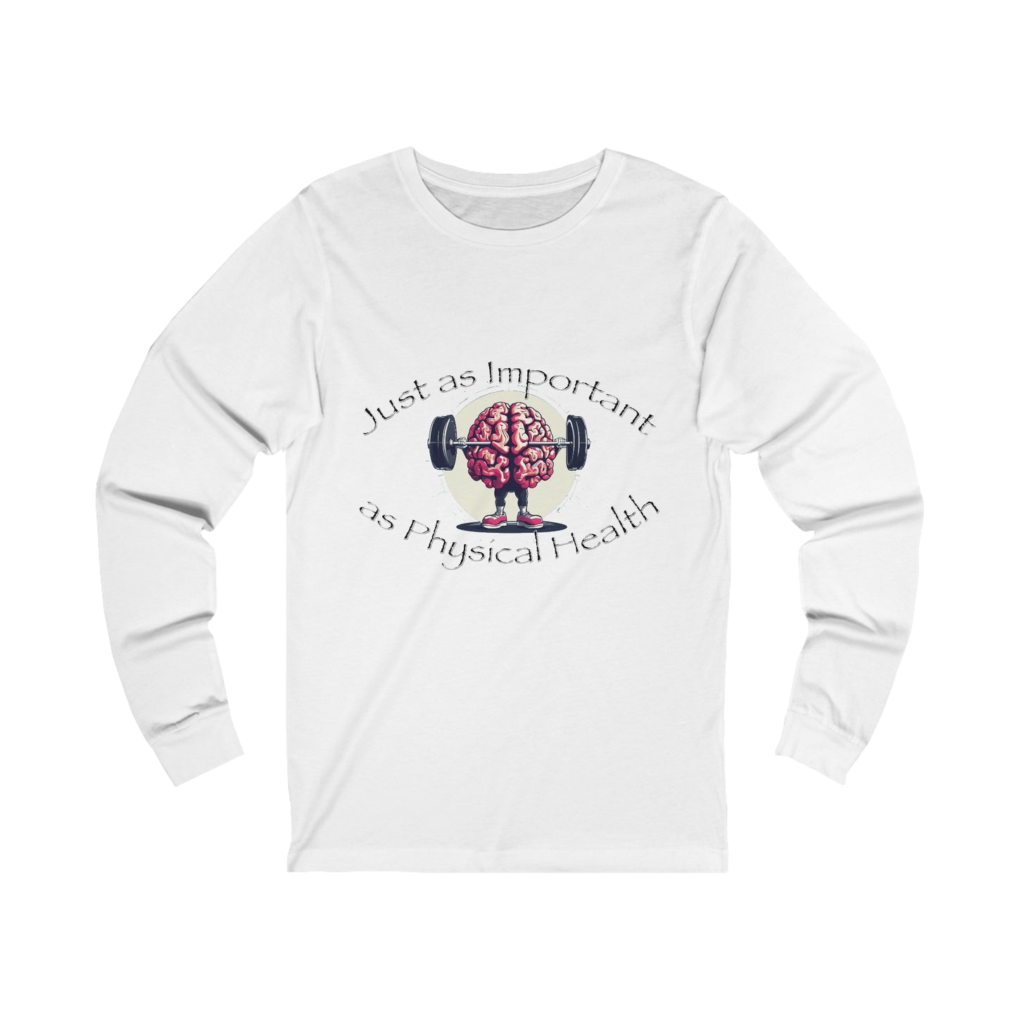 Mental Health Muscle Jersey Long Sleeve Tee