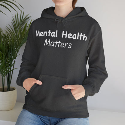 Mental Health Matters Heavy Blend™ Hooded Sweatshirt