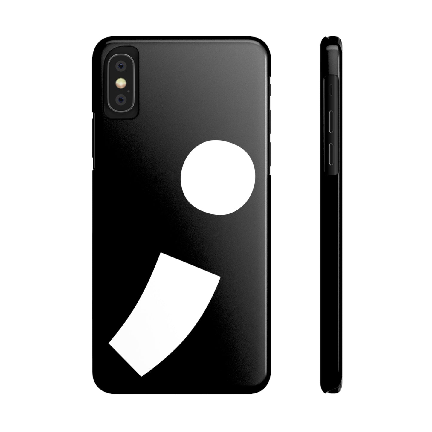 Semi-Colon ; Slim Phone Cases