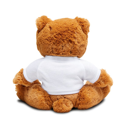 Flowers Semi-Colon Teddy Bear with T-Shirt