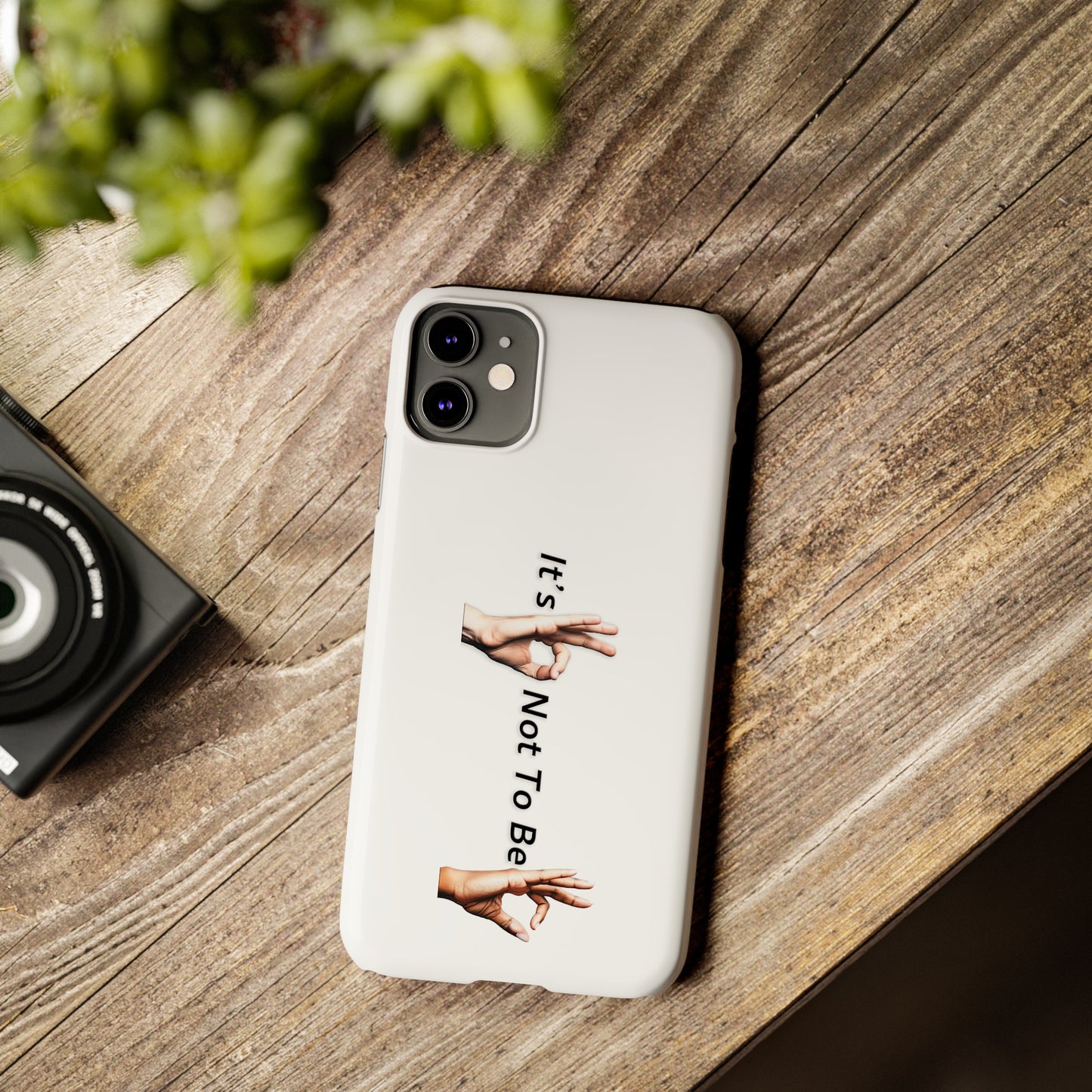 It's OK Not To Be OK Hands Slim Phone Cases