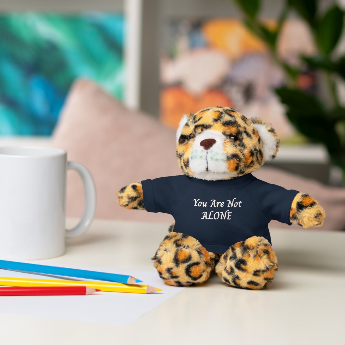 You Are Not Alone Stuffed Animals with Tee