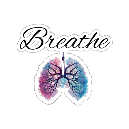 Breathe Kiss-Cut Stickers