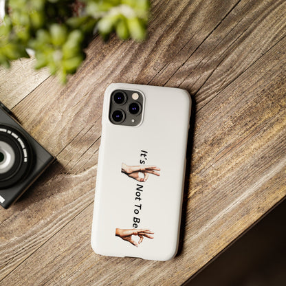 It's OK Not To Be OK Hands Slim Phone Cases