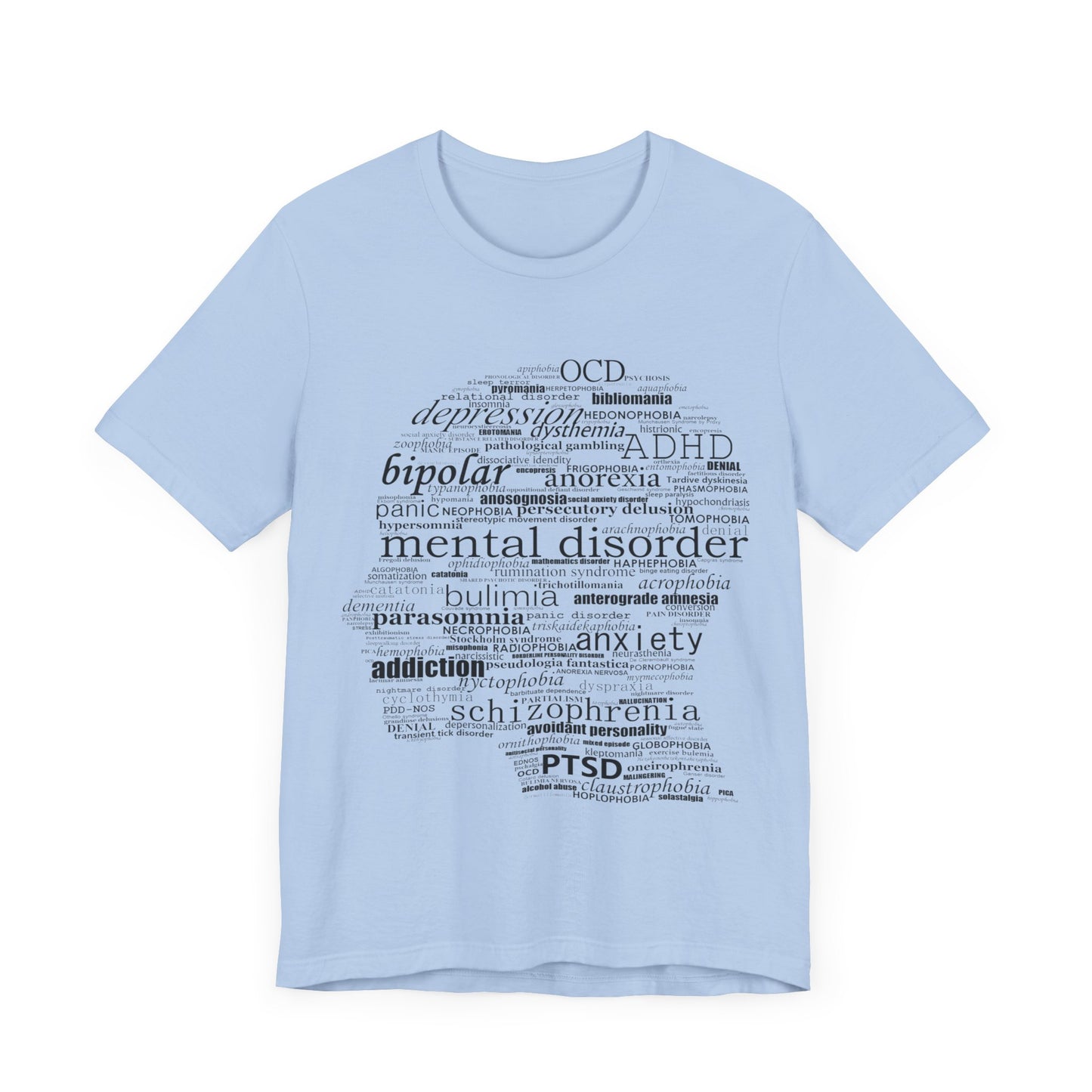 Mental Disorder Silhouette T-Shirt