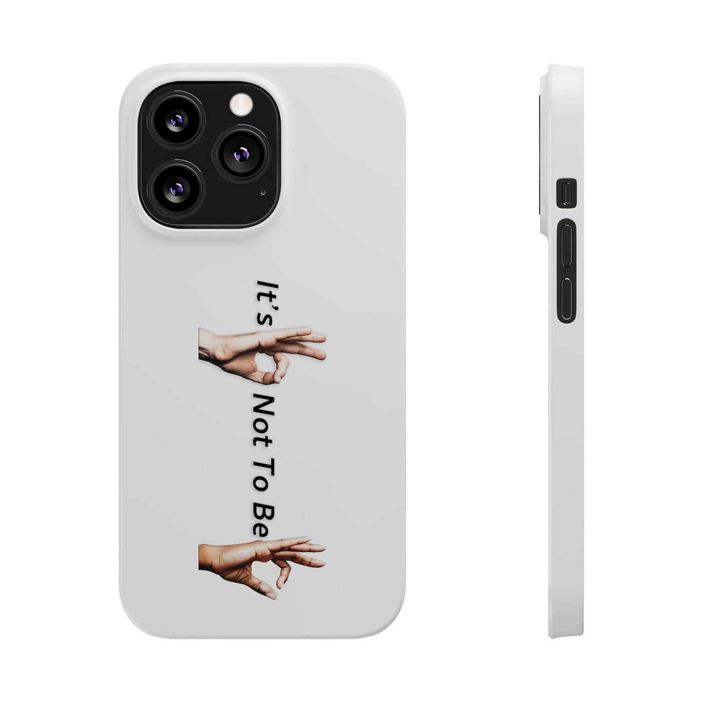 It's OK Not To Be OK Hands Slim Phone Cases