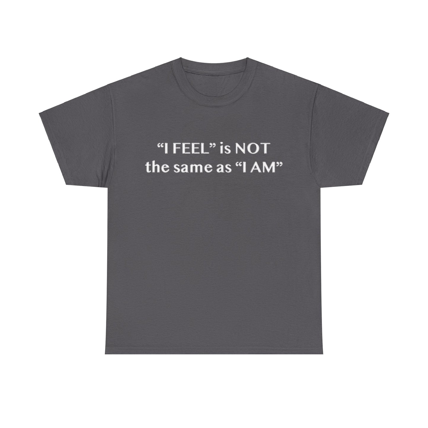 I Feel is Not the same as I Am Unisex Heavy Cotton Tee