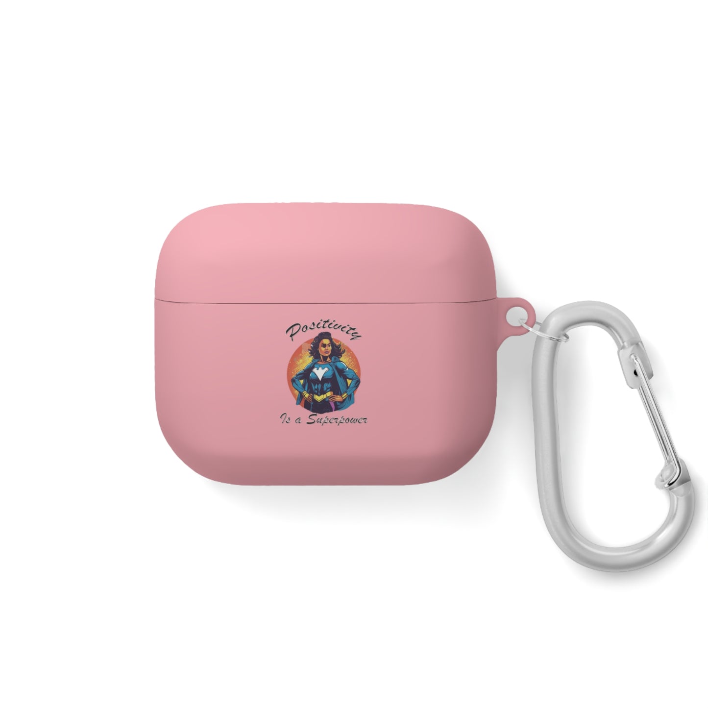 Positivity is a Superpower Female Superhero AirPods and AirPods Pro Case Cover