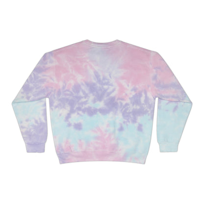 Flowers Semi-Colon Unisex Tie-Dye Sweatshirt