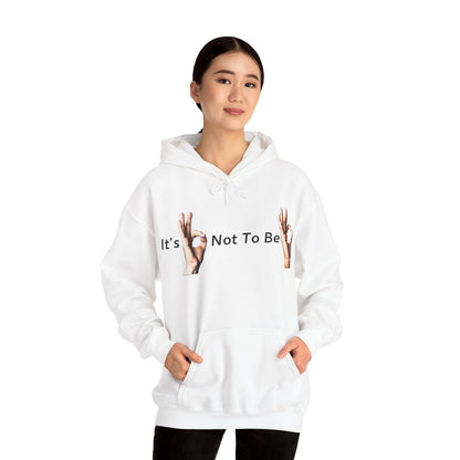 It's OK Not To Be OK Hands Heavy Blend™ Hooded Sweatshirt