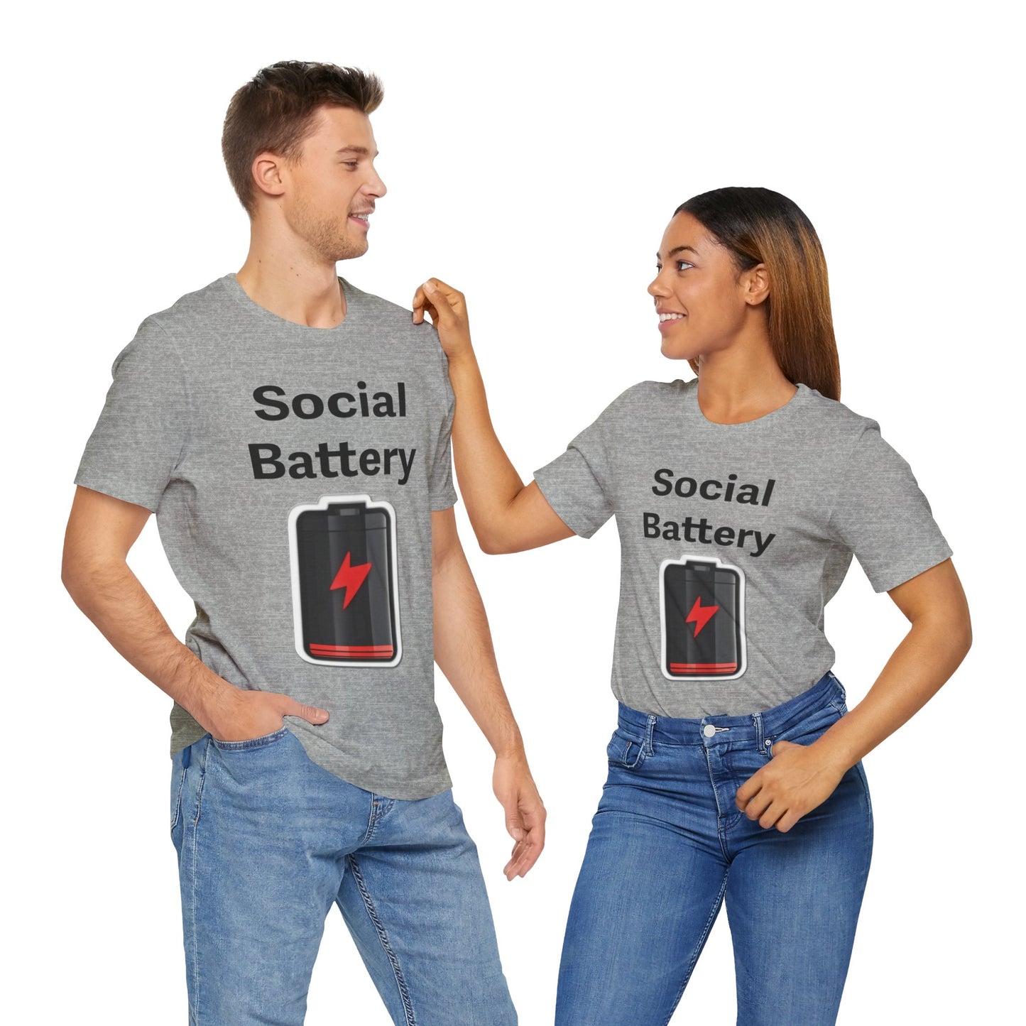 Social Battery Low T-Shirt