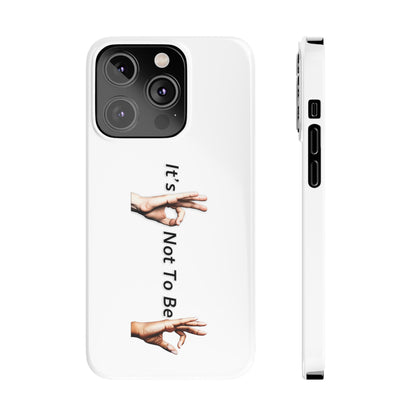 It's OK Not To Be OK Hands Slim Phone Cases