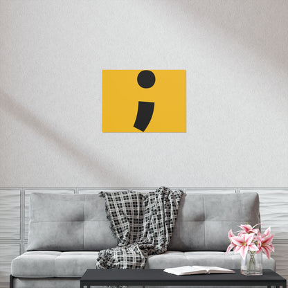 Semi-Colon ; Poster