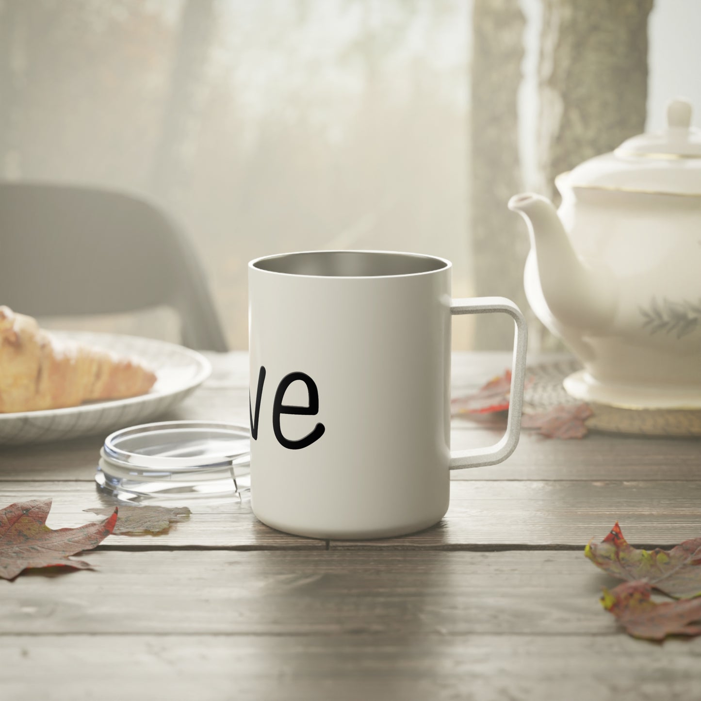 Semi-Colon L;ve 10oz Insulated Coffee Mug