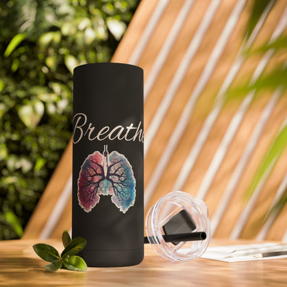 Breathe Skinny Matte Tumbler, 20oz