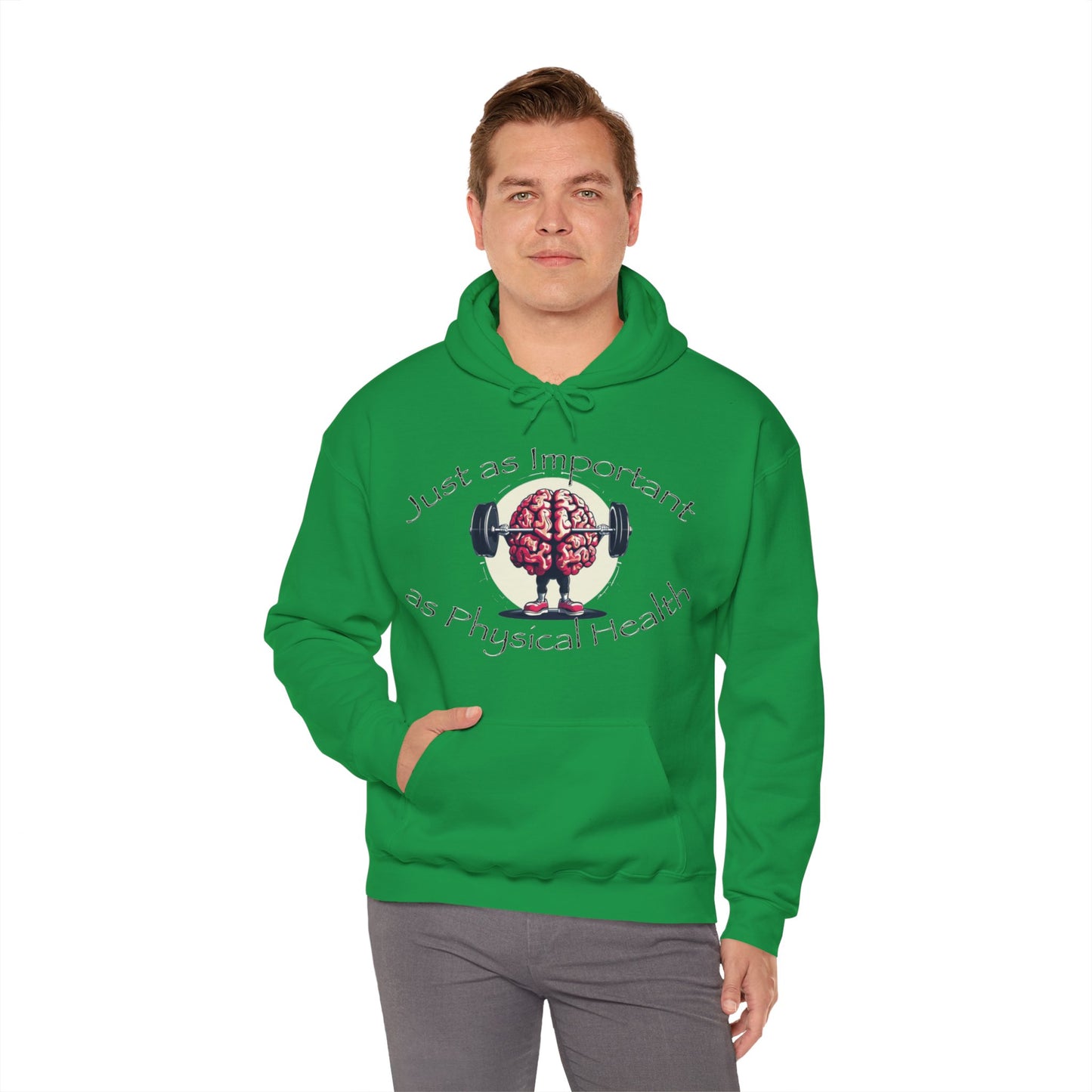 Mental Health Muscle Heavy Blend™ Hooded Sweatshirt