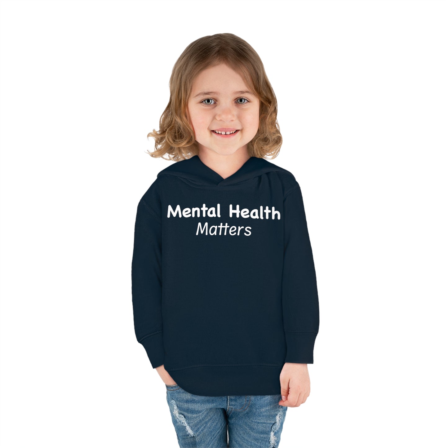 Mental Health Matters Toddler Pullover Fleece Hoodie