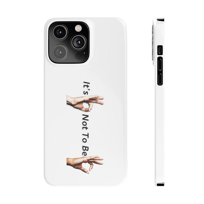 It's OK Not To Be OK Hands Slim Phone Cases