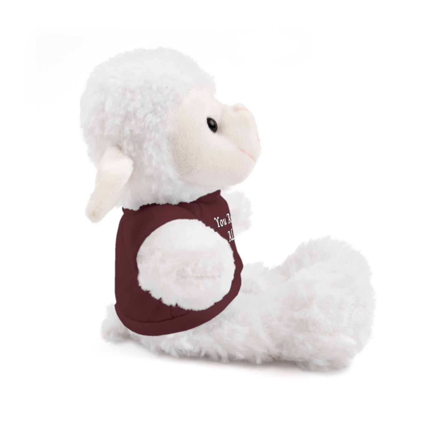 You Are Not Alone Stuffed Animals with Tee