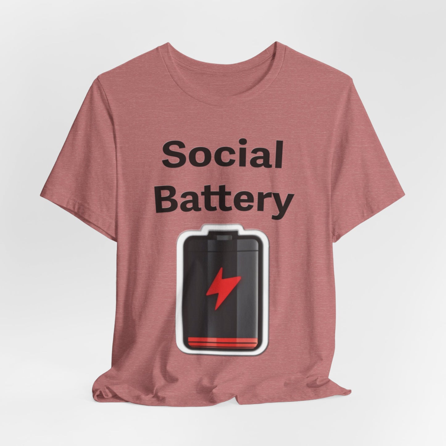 Social Battery Low T-Shirt