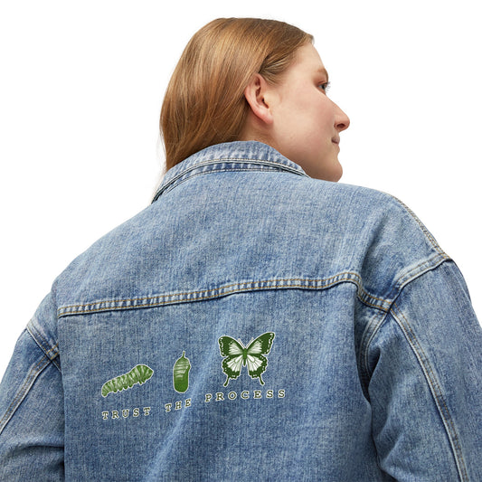 Trust The Process Women's Denim Jacket