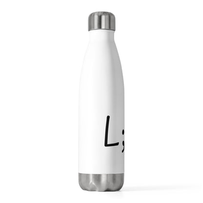 Semi-Colon L;ve 20oz Insulated Bottle